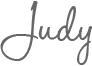 Judy's Signature